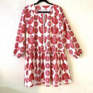 Fresitaa Miami Split-Neck Summer Mini Dress (XL) NWT